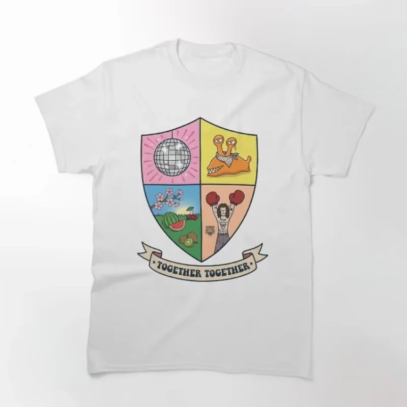 2026 New Y2K Aesthetic Harry Styles & Royal Court Crest Vintage Graphic Pattern High-Quality Comfortable Casual Unisex T-Shirt