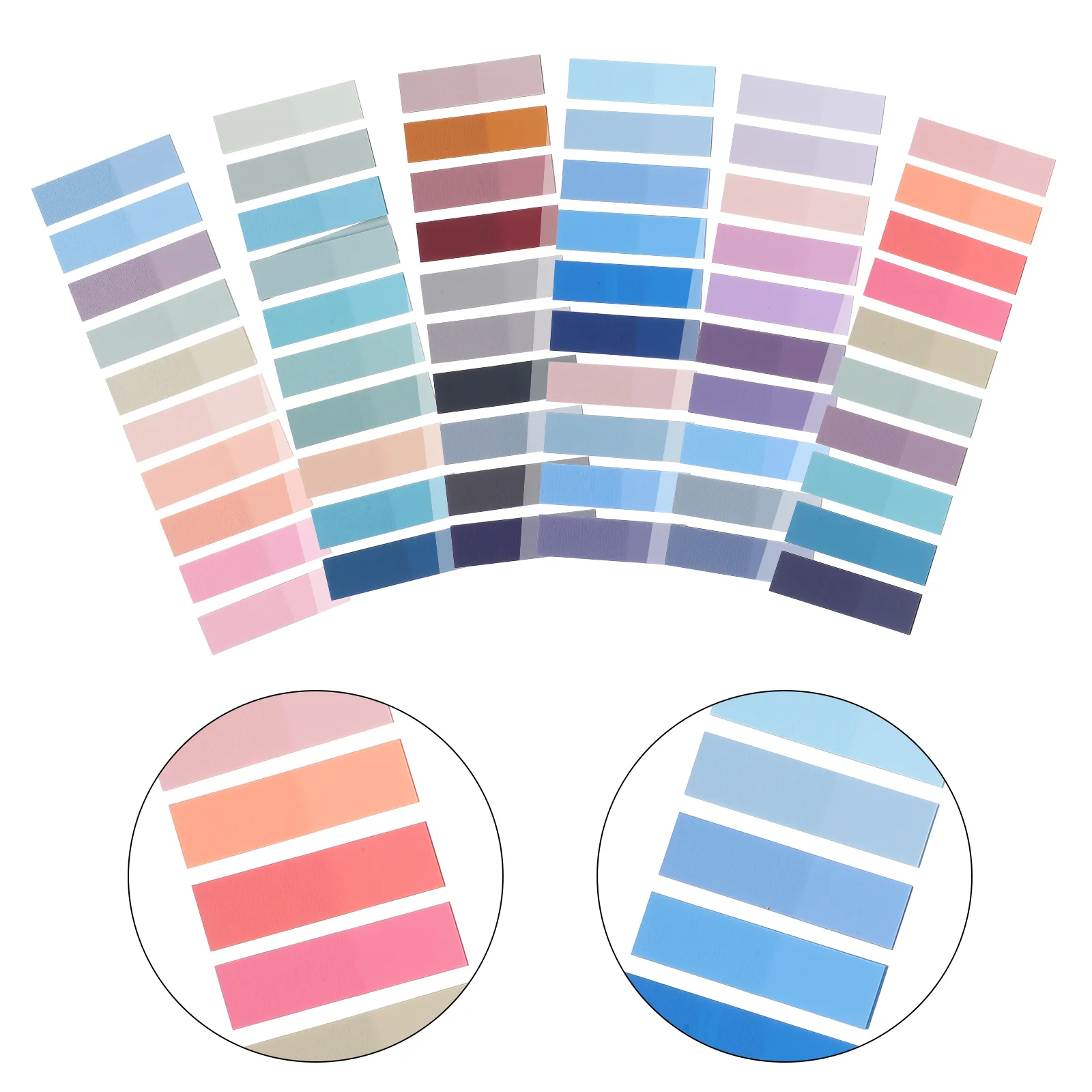 

Vintage Label Household Highlight Strips Index Sticker Sticky Tabs Colored Stickers