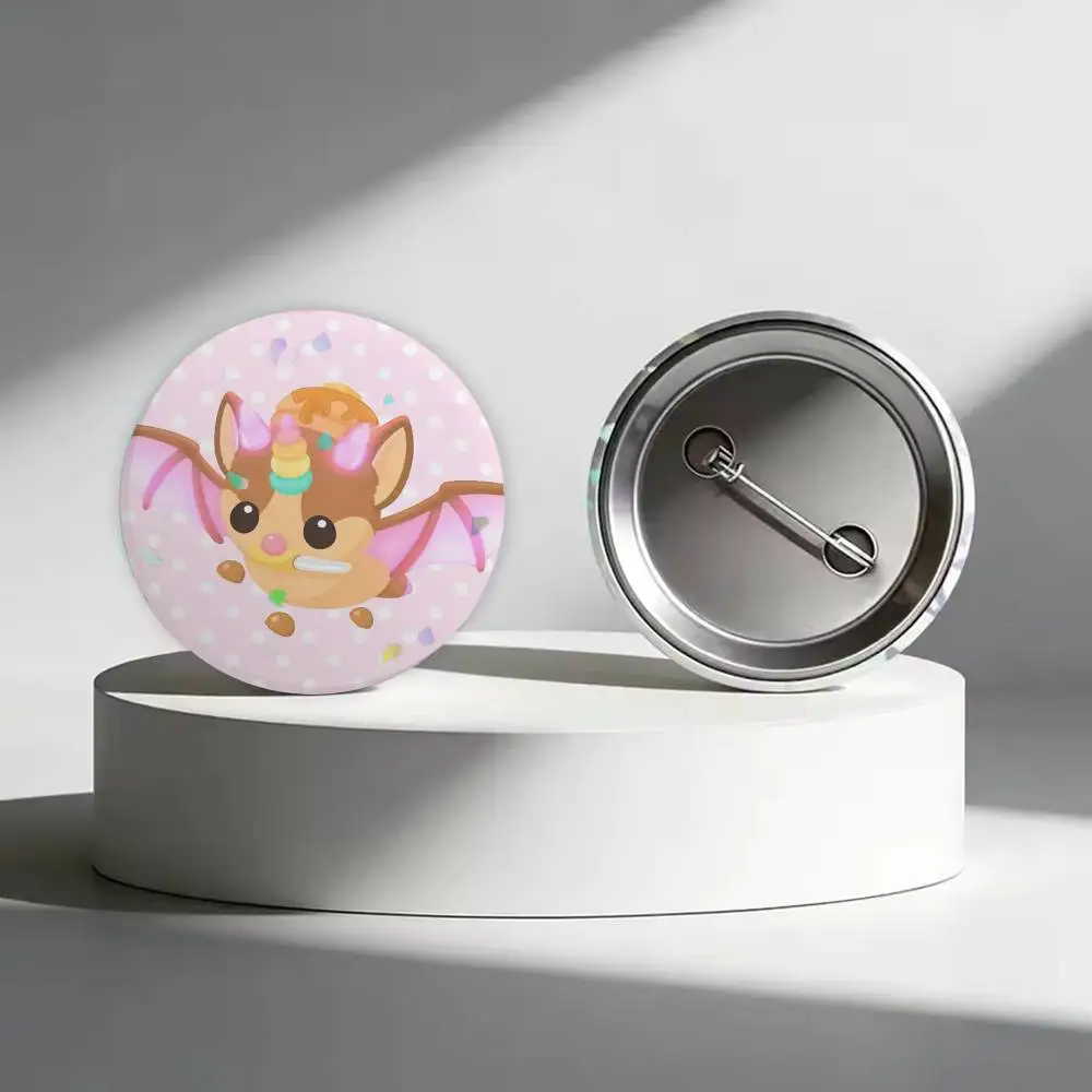 Video Game A-Adopt Me Button Pins Backpack Clothing Decor Brooch Badge Jewelry Gifts for Kids