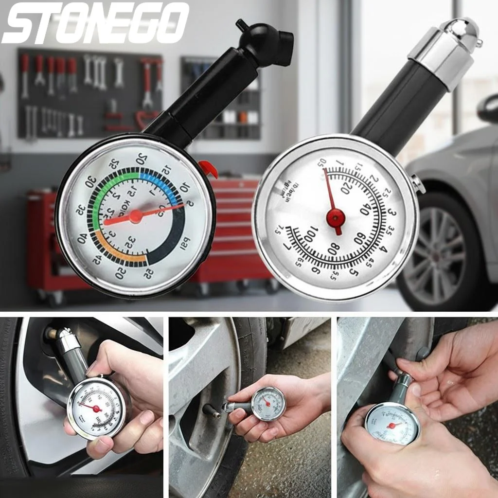 

Portable Car Tire Pressure Gauge High Precision Mini Tire Pressure Tester for Accurate Measurement