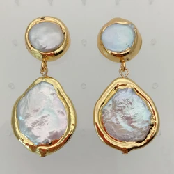 Natural Fresh water Pearl Stud Earrings