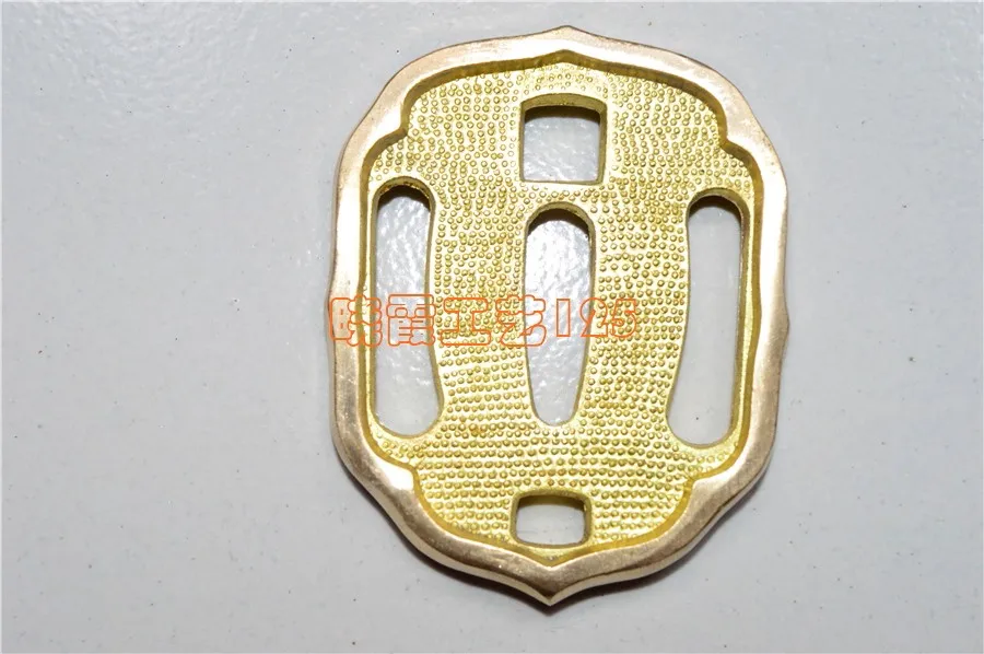 66x52 مللي متر جودة النحاس النقي النحاس تسوبا Handgurad القرص ل الحرب العالمية الثانية نوع 95 العسكرية كاتانا تاشي السيف