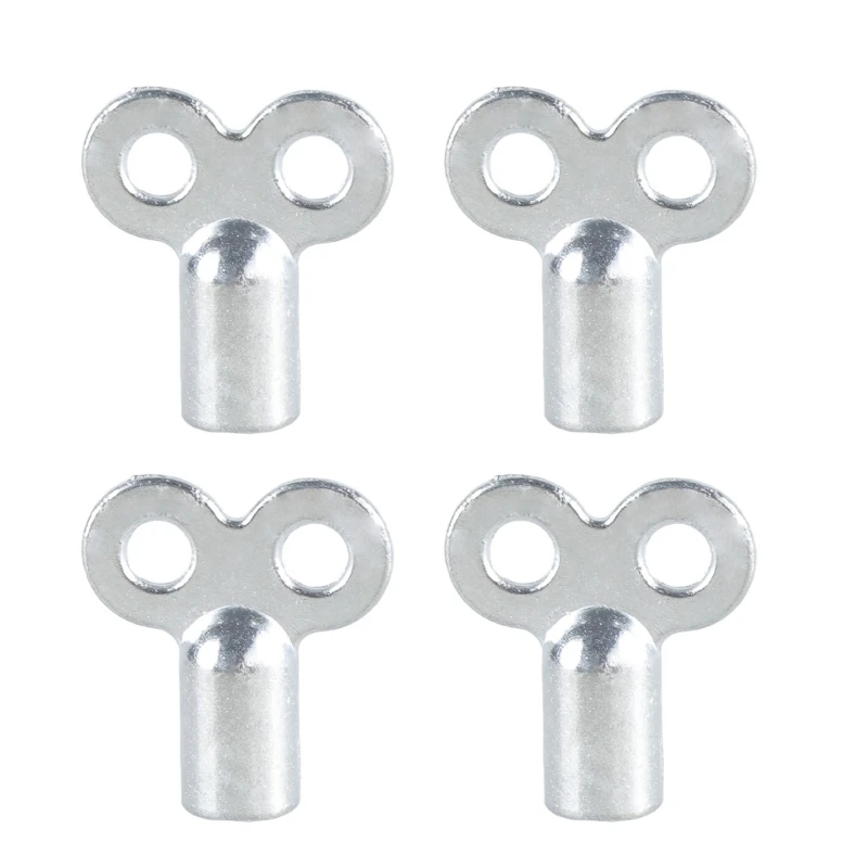 Set of 4 Radiator Bleeder Wrenches Square Socket Radiator Key for Easy Ventilation and Noise Reductions in Tight Space