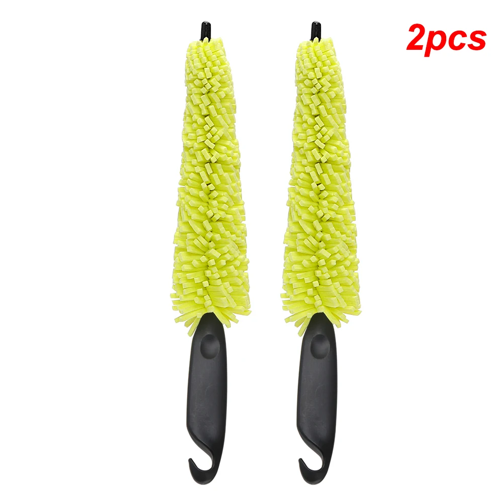 29 cm Schwamm Pinsel Motorrad Felgen Waschmaschine Auto Radkappen Waschen Auto Reinigung Werkzeug Mit Griff Fahrrad Dirt Pit Bike Zubehör