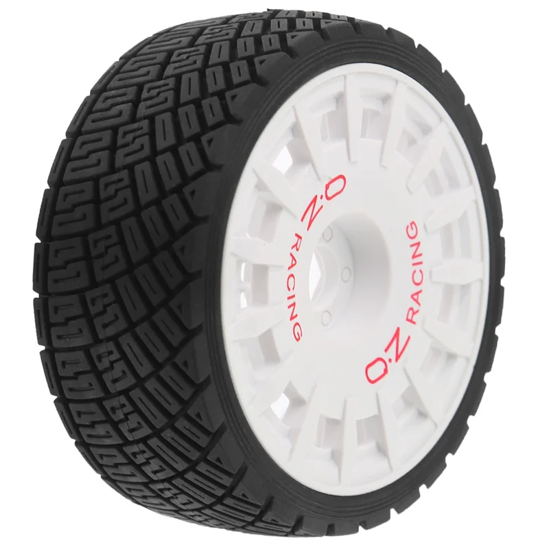 MACH-4Pcs 100Mm 1/7 1/8 RC Rally Off-Road Buggy Tires Wheel 17Mm Hex For ARRMA Traxxas/Redcat/Losi/Kyosho HPI/HSP RC Car