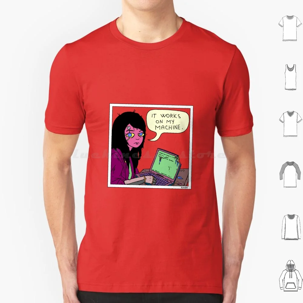 

Футболка It Works On My Machine, Unix _ Surrealism для мужчин, женщин и детей 6xl Unix _ Surrealism Technomage