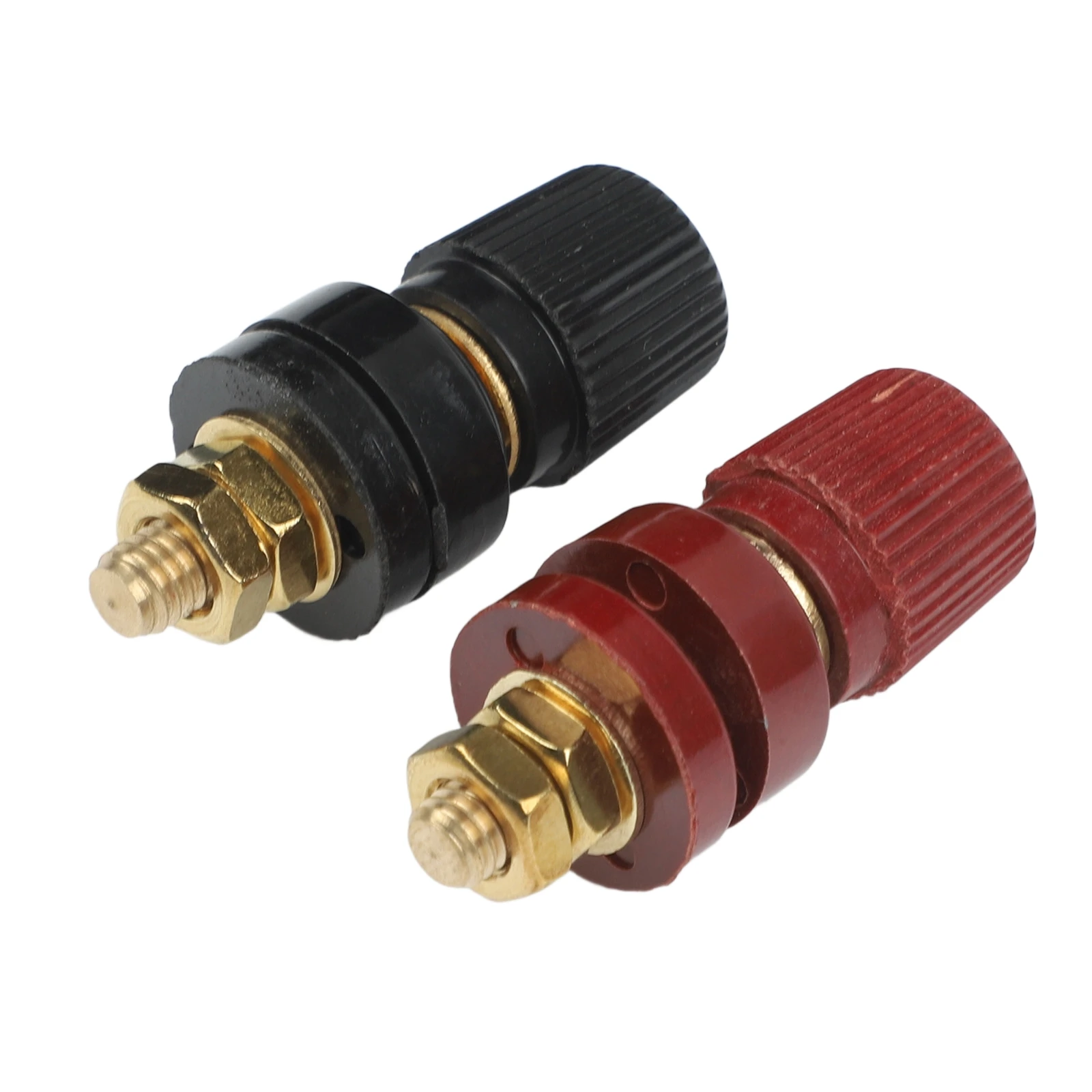 Electrical Connection Black Brass Alloy Connector M6 Threaded Binding Post High Current Terminal 220V-380V Voltage