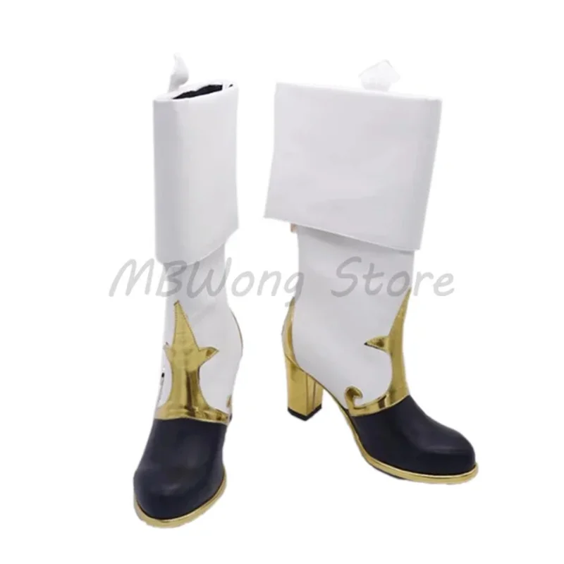 كوسبلاي أنيمي 2023 لعبة جديدة جينشين إمباكت كلوريند جينشين أحذية كوسبلاي أحذية شعر مستعار فونتين لعب الأدوار كرنفال الهالوين Wo 72th #6