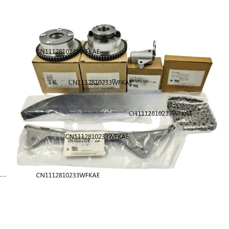 24300-2E006 Engine Timing Set 6-Piece Set 244102E000 Timing Tensioner Timing Chain