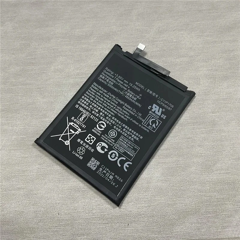 3.85V 5000mAh C11P1706 Battery for Asus Zenfone Max Pro M2 X01BDA ZB631KL ZB633KL Mobile Phone Batteries
