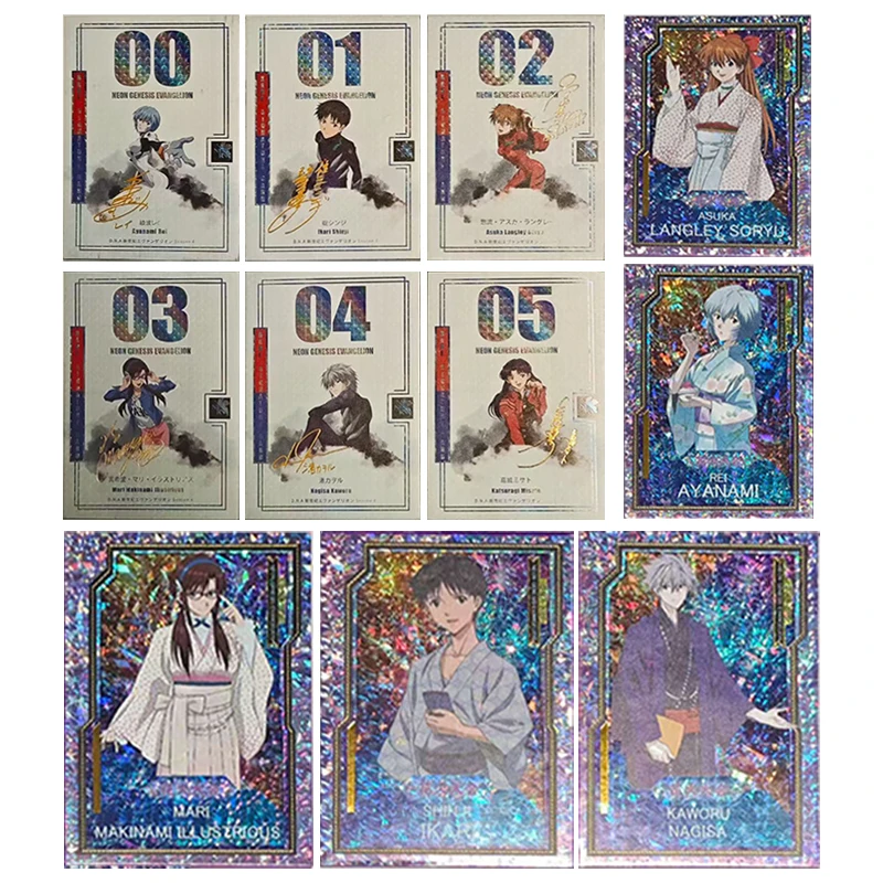 

Anime Goddess Story Shikinami Asuka Rangure Ayanami Rei Gold Card Collectible Card Christmas Birthday Present Children's Toy