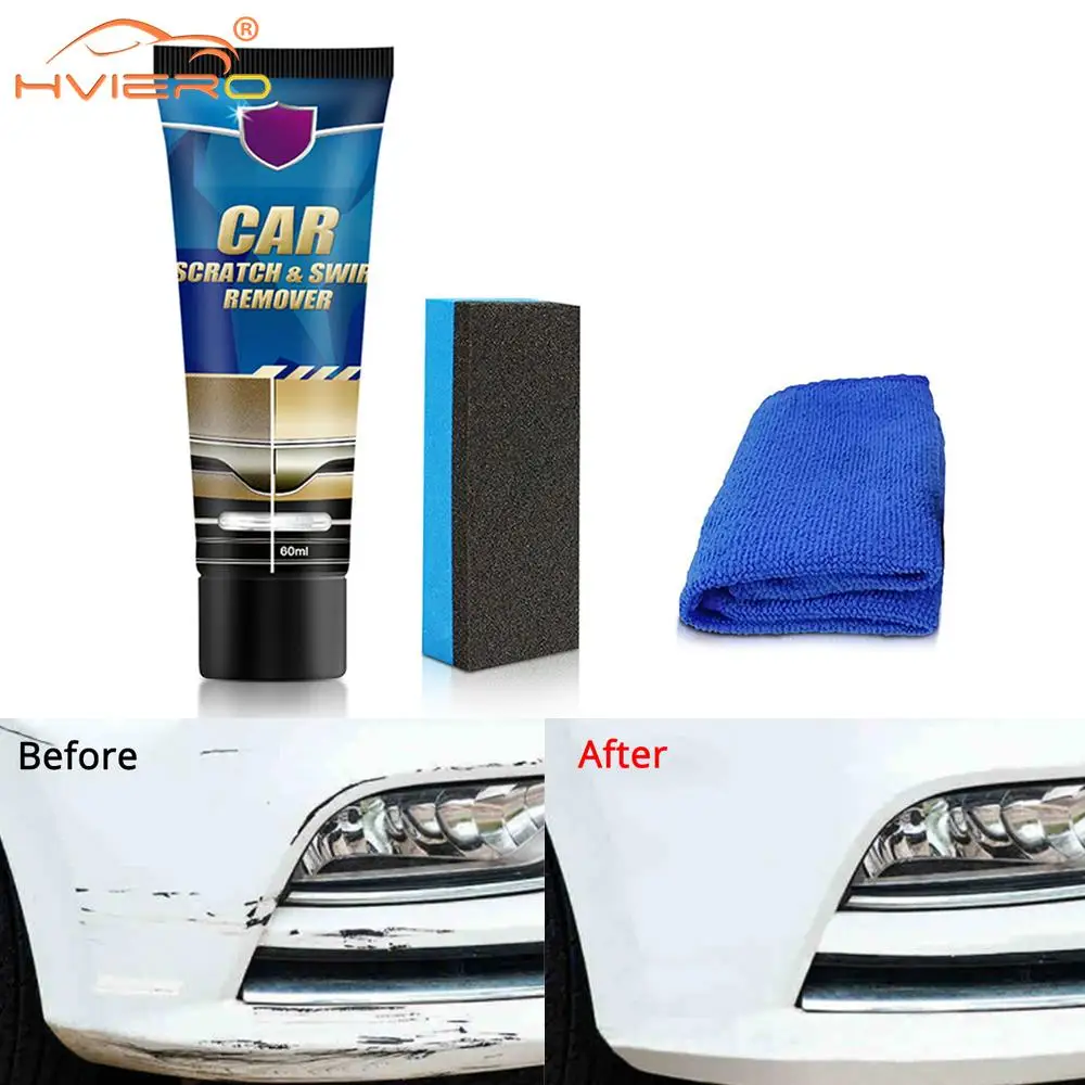 

Scratch Care Free Paint Wax Dirt Cleaning Repair Paste 60ML Car Maintenance Tools Polishing Details Handle Finish Automobiles