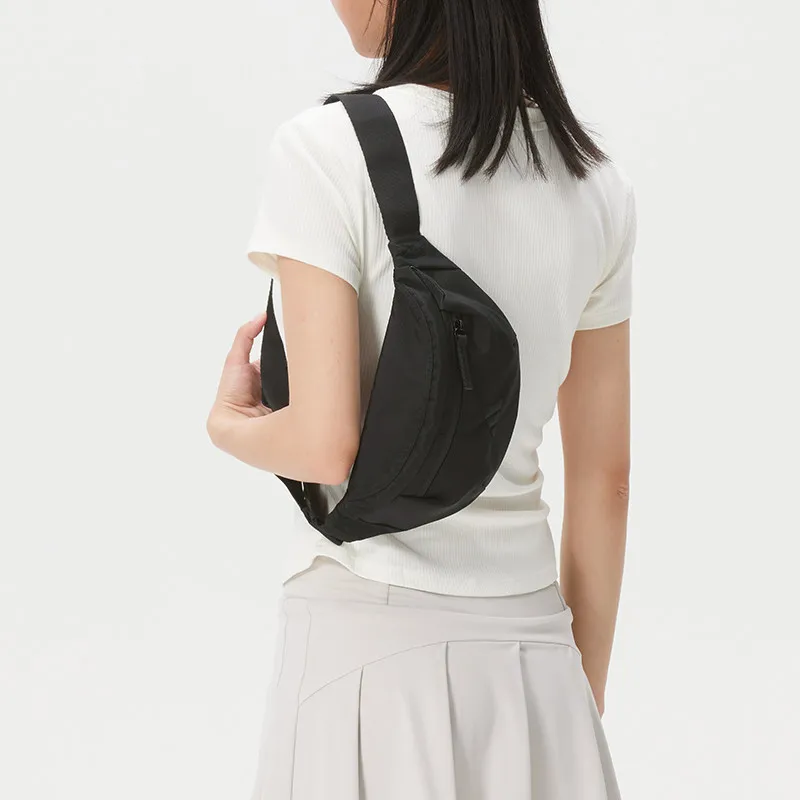 Adidas waist bag, shoulder bag, unisex bag, crossbody bag, outdoor leisure bag, fitness running small bag KS5180-1