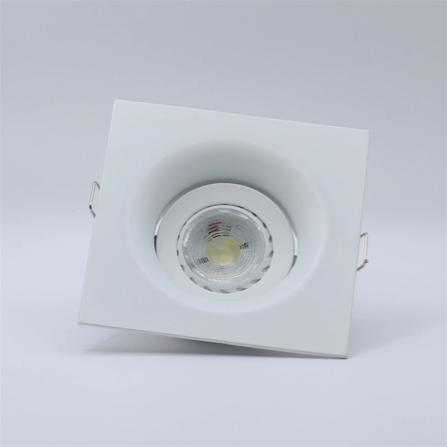 LED Eyeball Spotlight Recessed Downlight Black White Frame Led Eyeball Lampu Siling Zinc Alloy Lampu Spotlight