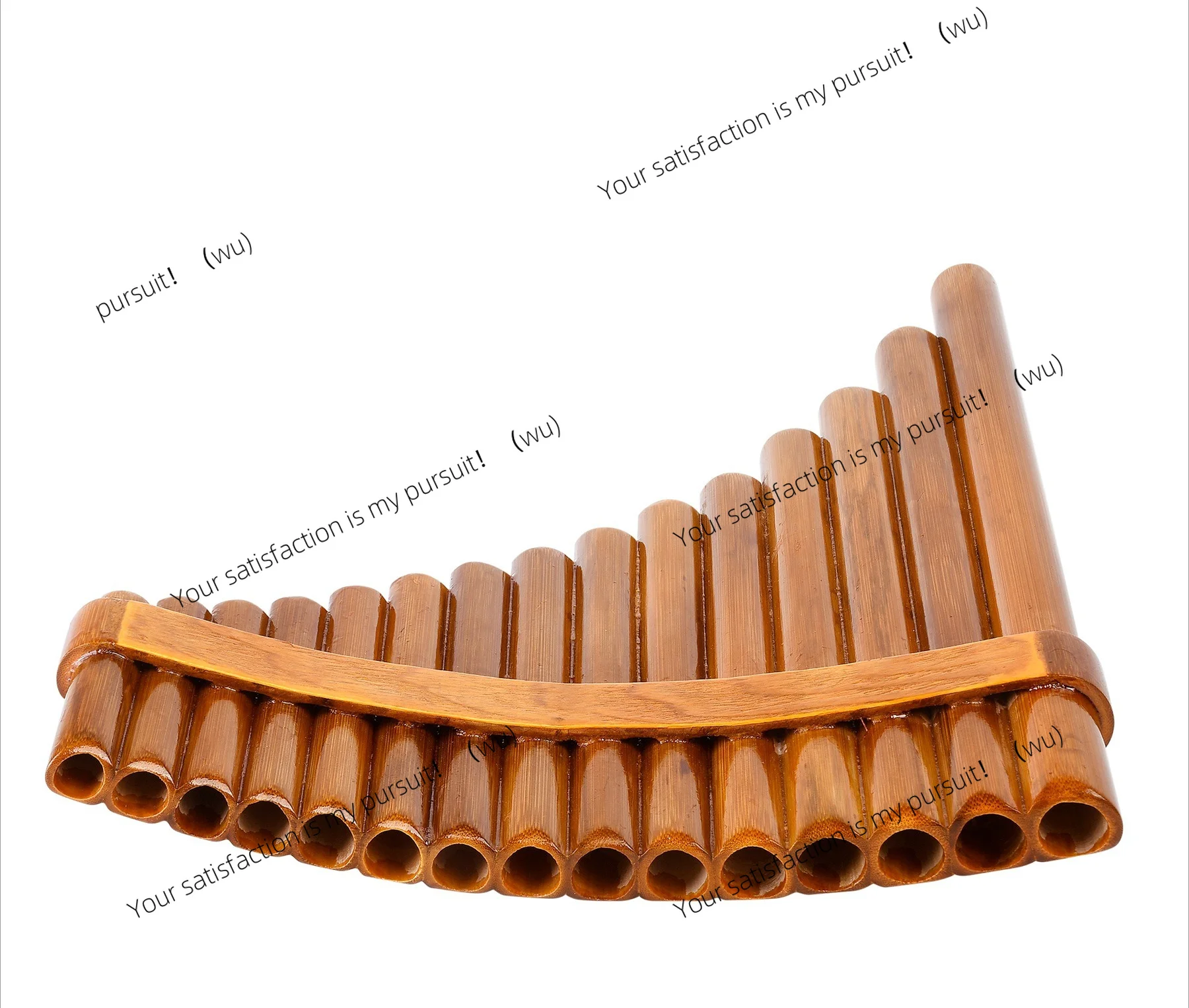 Suitable for Muspor 15-tube G-tone bamboo pan flute Pan Flute Bamboo Xiao (with hoop)