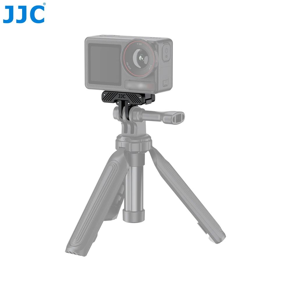 JJC Magnetic Mount for DJI Osmo 360 Action 5 Pro Action 4 3 Foldable Claw Adapter 1/4"-20 Thread Magnetic Quick Release Adapter