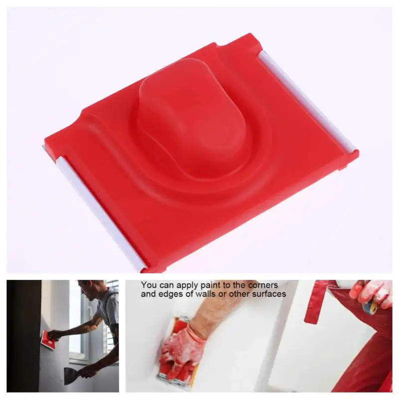 1Pcs Wall Ceiling Corner Painting Brush Color Separator Trimmer Applicator Edge Painting Tools For Wall Painting Red Paint Edger
