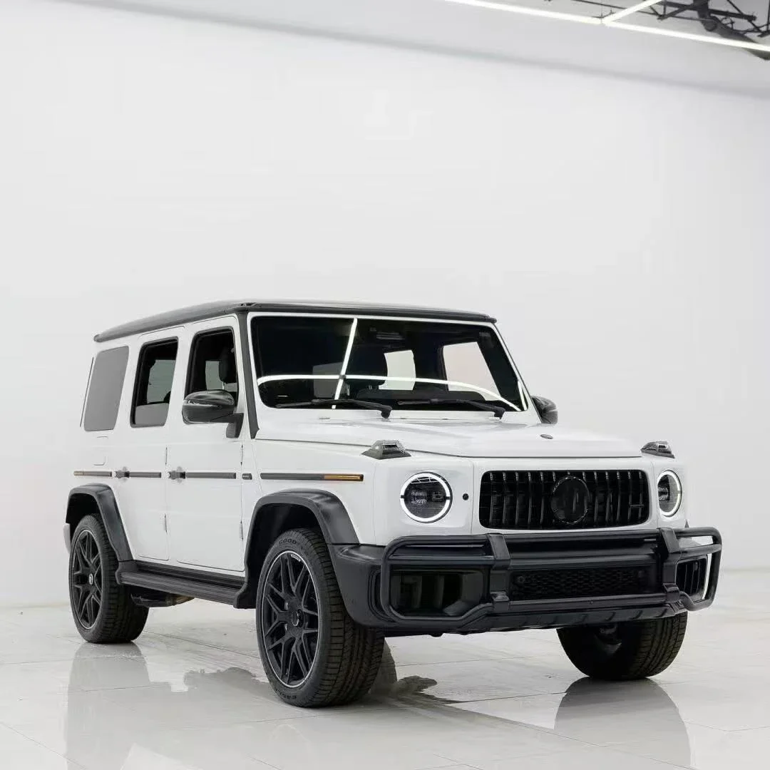 G-Class W465 G500 Upgrade G63 Fitment Front Bumper Guard Bar Body Kit Anti-Collision for Mercedes-Benz