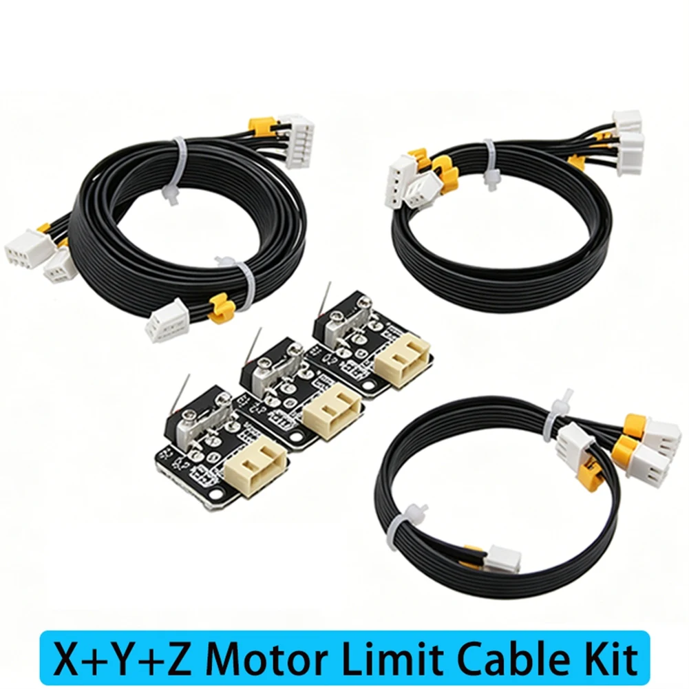 618 Mega Sale X/Y/Z Axis Limit Switch for Ender 3 for Ender 5/CR10 S/S4/S5 Axis Motor Extension Cable with 3pcs Limit Switch