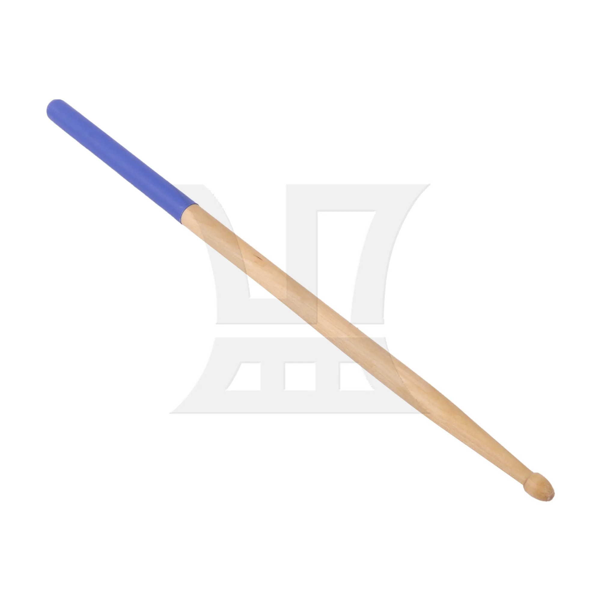 

Yibuy 1pc 16 Inch Classic Wood Drum Sticks Non-Slip Grip for Adult Practice Accessories Blue 5A