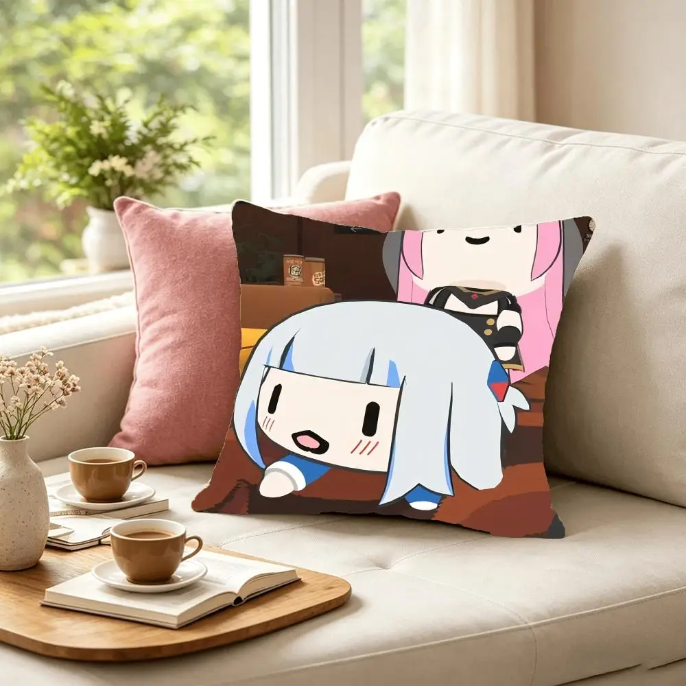 H-HololiveS Cushion Cover  comfortable cushion covers, pillowcases, sofa cushions, warm and unique home decor, pillowcases