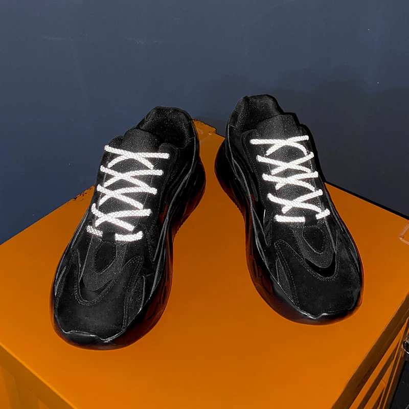 Unisex Couple High Quality Breathable Running Shoes Lightweight Cushion Casual Walking Sport Sneakers