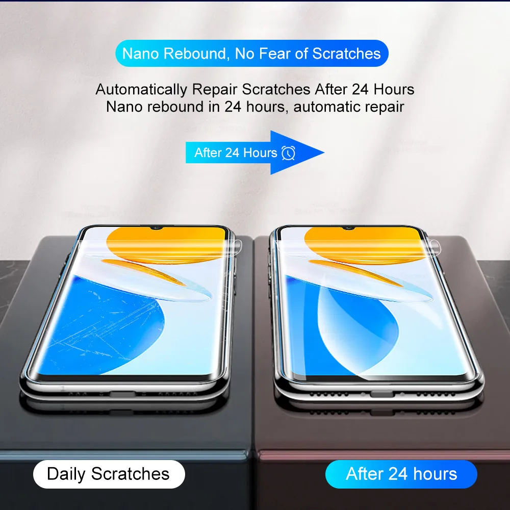 6in1 Hydrogel Soft Film For Honor X7 6.74'' Camera Lens Protector For Honorx7 Honer Honar Xonor X7 X 7 CMA-LX2 Protection Film