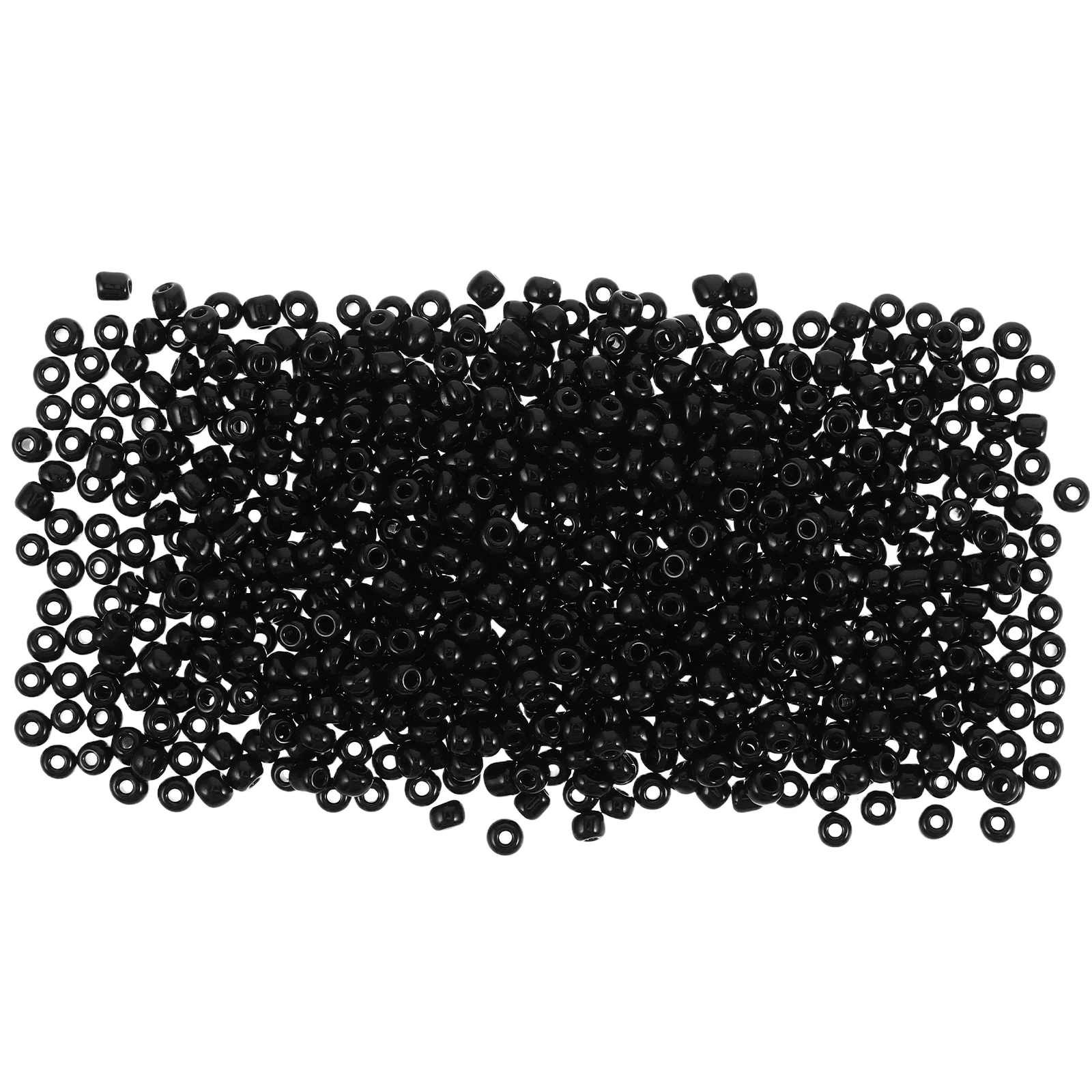 

4000Pcs Cross Stitch Beads Black Kit Charm Bracelet Making Jewelry Kits for Adults Women Earring Diy Beads Arts Crafts Glass