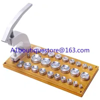 5500 Watchmaker Tool Watch Back Crystal Case Closer Press Set Fitting Repair Part 25Dies Watch Repair Tool Machine Professional
