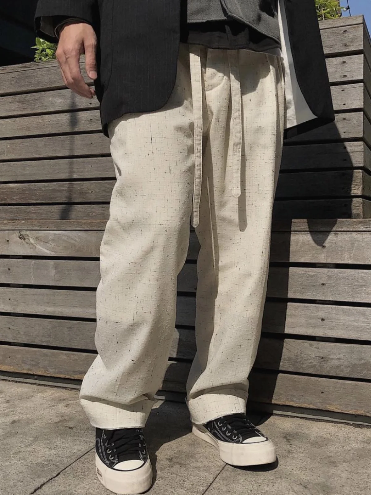 VISVIM FIL 17SS WMV HAKAMA PANTS Japanese trend Nakamura Kendo pants wool casual trousers