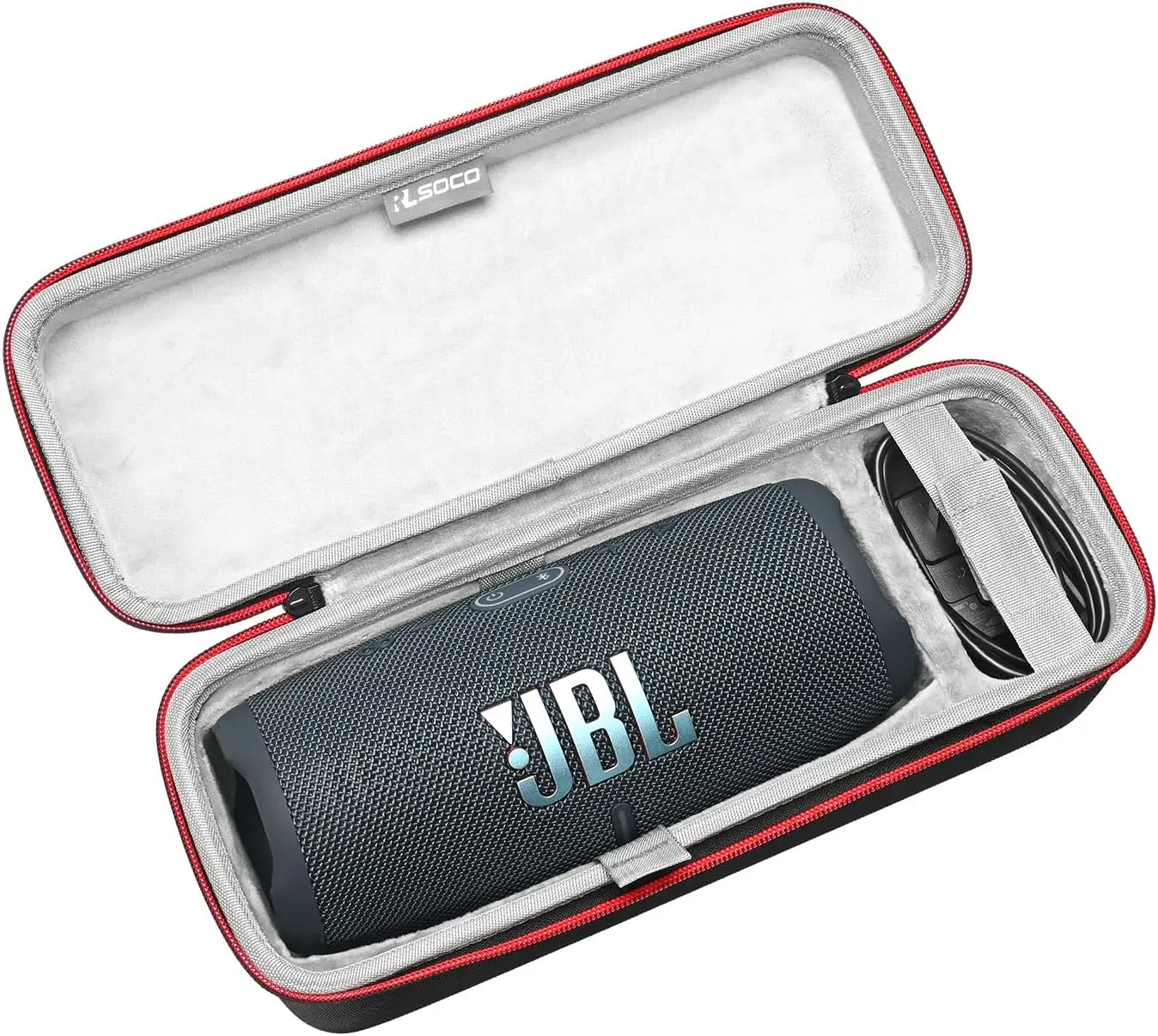 

Speaker Case Compatible with JBL Charge 5, Charge 4 Portable Bluetooth Speaker Case, Replacement Hard Shell Travel Carrying Bag