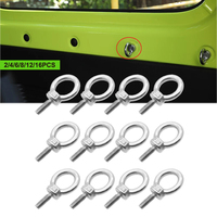 Interior Moulding Car Round Hole For Suzuki Jimny Screws Bolts Nuts Decoration Cover For Jimny 2019 2020 JB64 JB74 Accessories