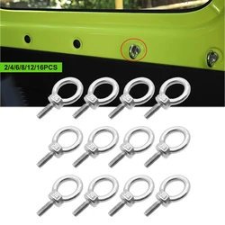 Interior Moulding Car Round Hole For Suzuki Jimny Screws Bolts Nuts Decoration Cover For Jimny 2019 2020 JB64 JB74 Accessories