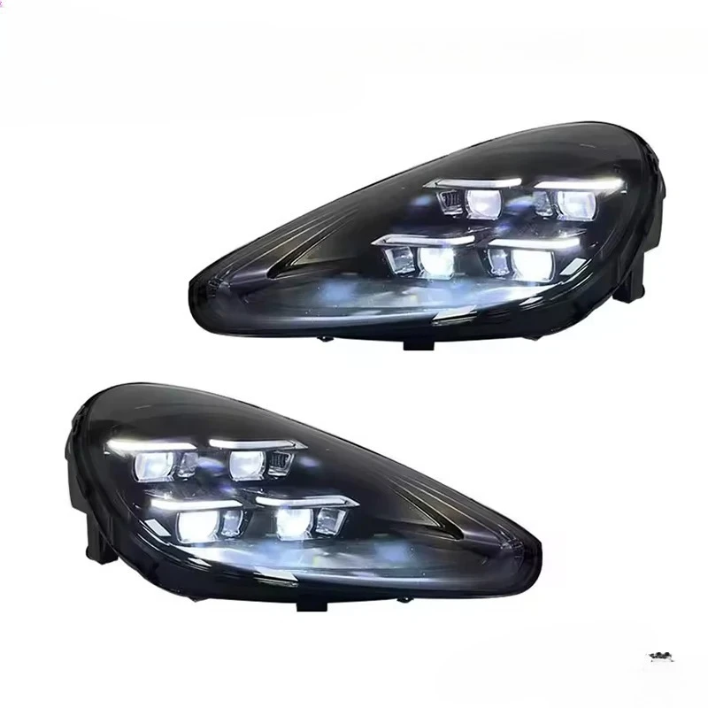 

for Porsche Cayenne 958 Headlights 2011-2017 Upgrade 2024 Pdls Style 958.1 958.2 Headlamp LED Lighting System Car Parts