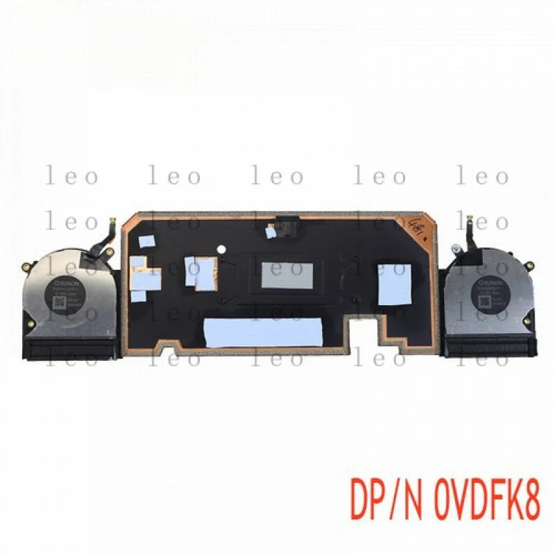 

PP Loptap Fan with Heatsink For for DELL 2-in-1 XPS 13 7390 0VDFK8 AT2WX002SCL