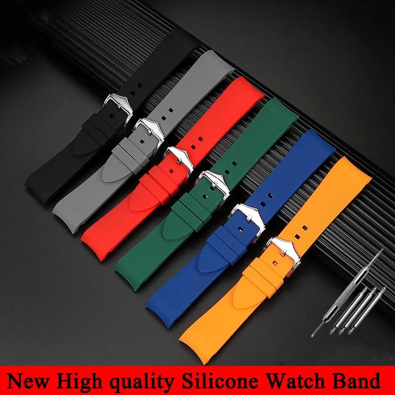 

Silicone Watchbands 18mm 20mm 22mm For Casio EFR-303L/303D EQB-501 EFS-S500 Series Bracelet Men Sports Diving Rubber Watch Strap