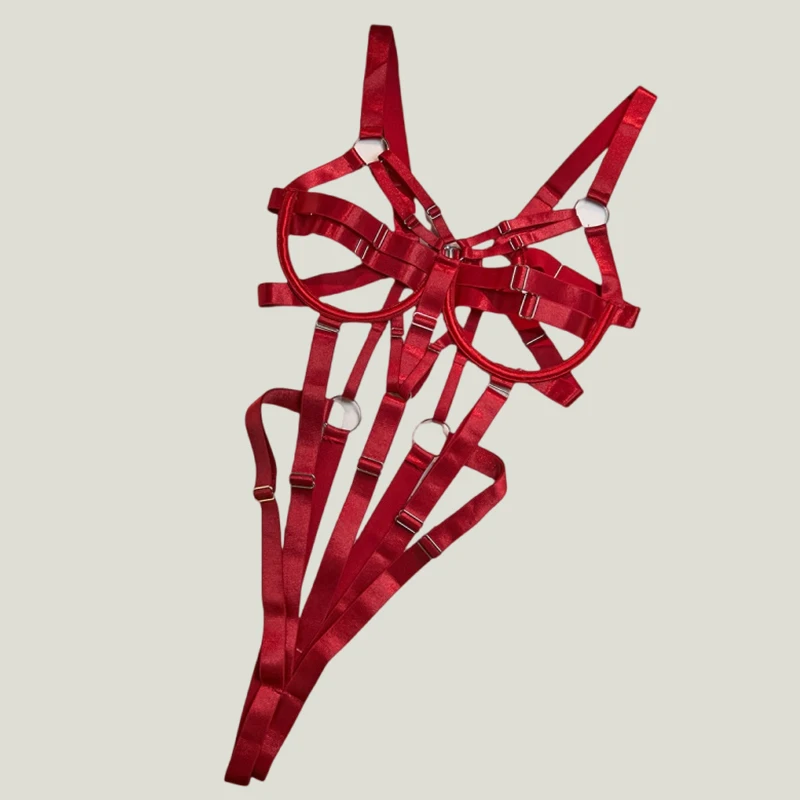 

Tornova Women's Lingerie Sexy Women Underwear Whole Bodysuits Erotic Lingerie Woman Ensemble Lingeries Femmes Strawberry Vs New