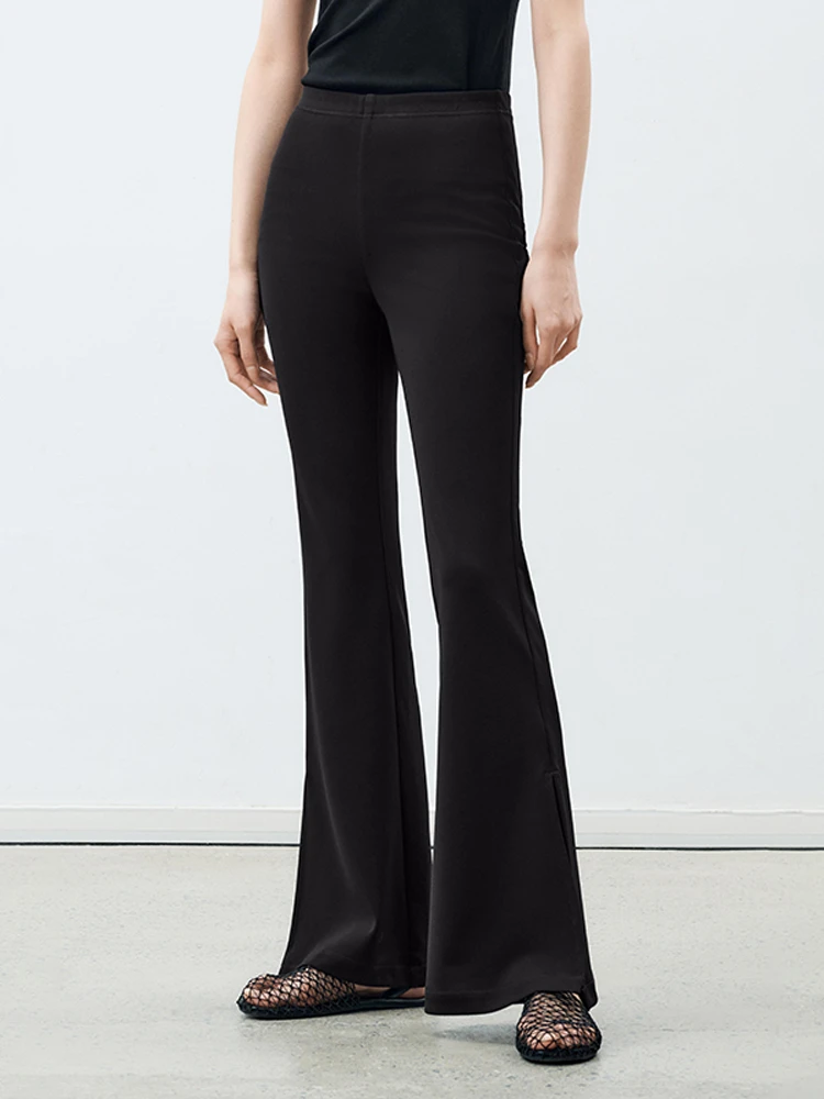 

Le Triple Acetate Bare Sensation Air Pants Flared Leggings Leg Lengthening Casual Trousers Women's Slimming Pants