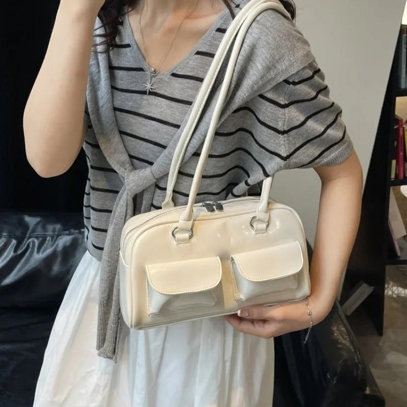 Unique High End Diaper Bag Stylish Fashionable Designer Paris Leather Elegant Letter Logo Crossbody Purse Bag