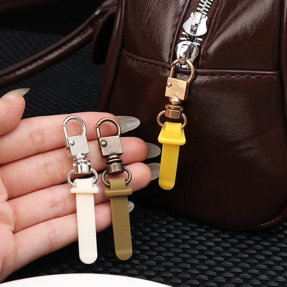 Replacement Zipper Slider Easy Zipper Puller DIY Zipper Repair Kit Sewing Accessories For Luggage Backpack Clothes Pants Wallet