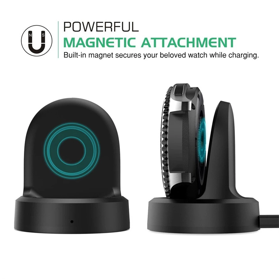 HOT AC18 Wireless Fast Charger สําหรับเกียร์ S3 S2 นาฬิกาสําหรับ Galaxy Watch