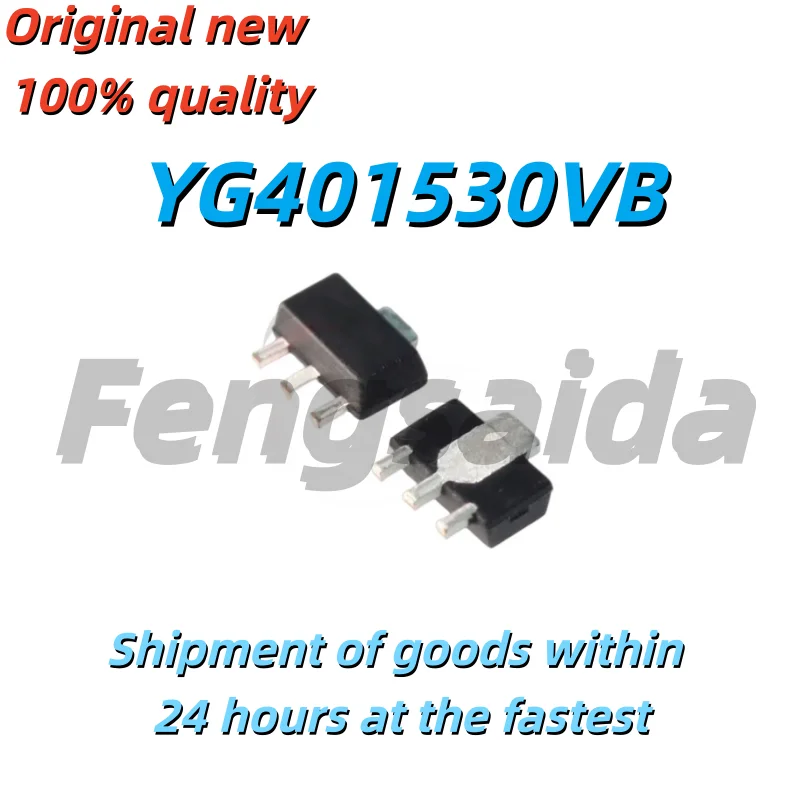 (5 pieces) 100% brand new YG401530VB 1MHz-2.7GHz MMIC High Power Amplifier 1W General Wireless SOT89