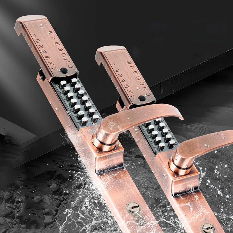 Order Wholesale Price Heavy Duty Double Sided Gate Lock Freeze Proof Commercial Grade High Security Fence Door Lock