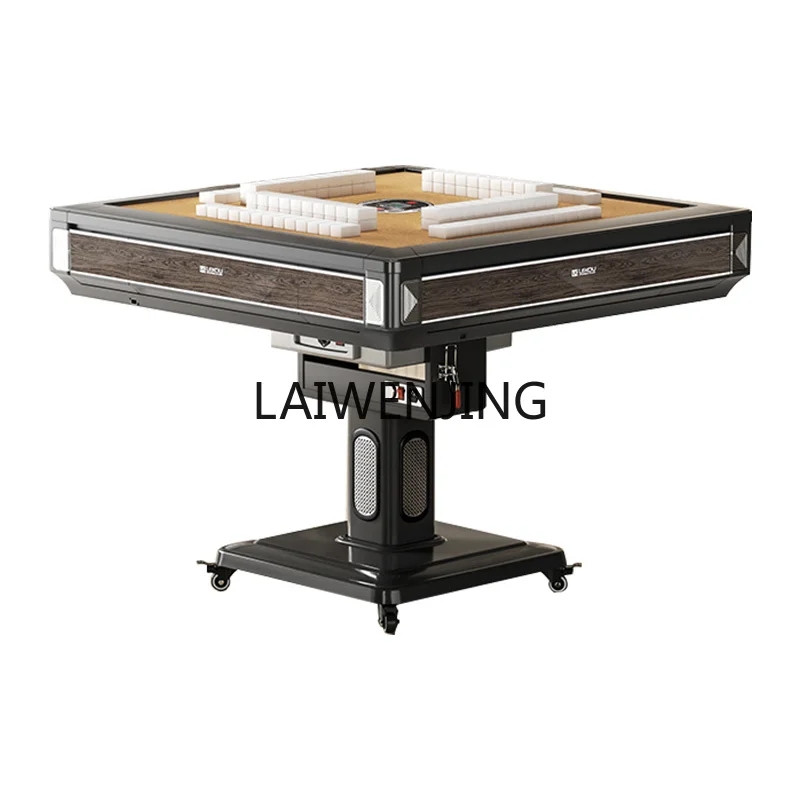 

MJY бас трехслойный автоматический стол для маджонга с подогревом складной стол двойного назначения бесплатная карта