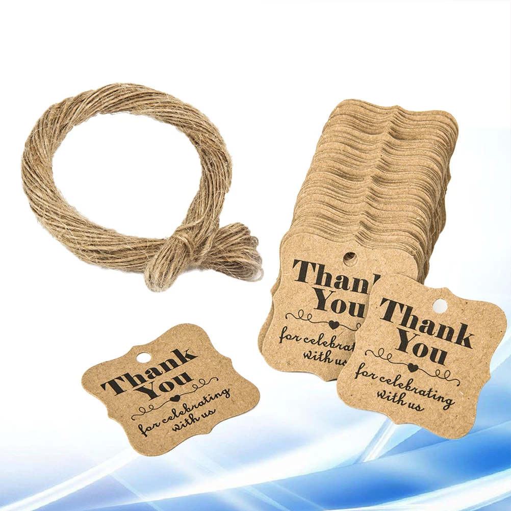 Paper Tag Thank You Tag Gift Tag Gift Label Label Tags