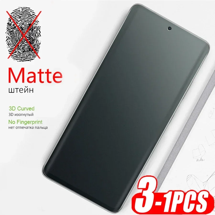 1-3PCS Matte Full Cover Curved Hydrogel Film for Xiaomi Redmi Note 14 Pro Screen Protector for Xiaomi Redmi Note 14 5G Global