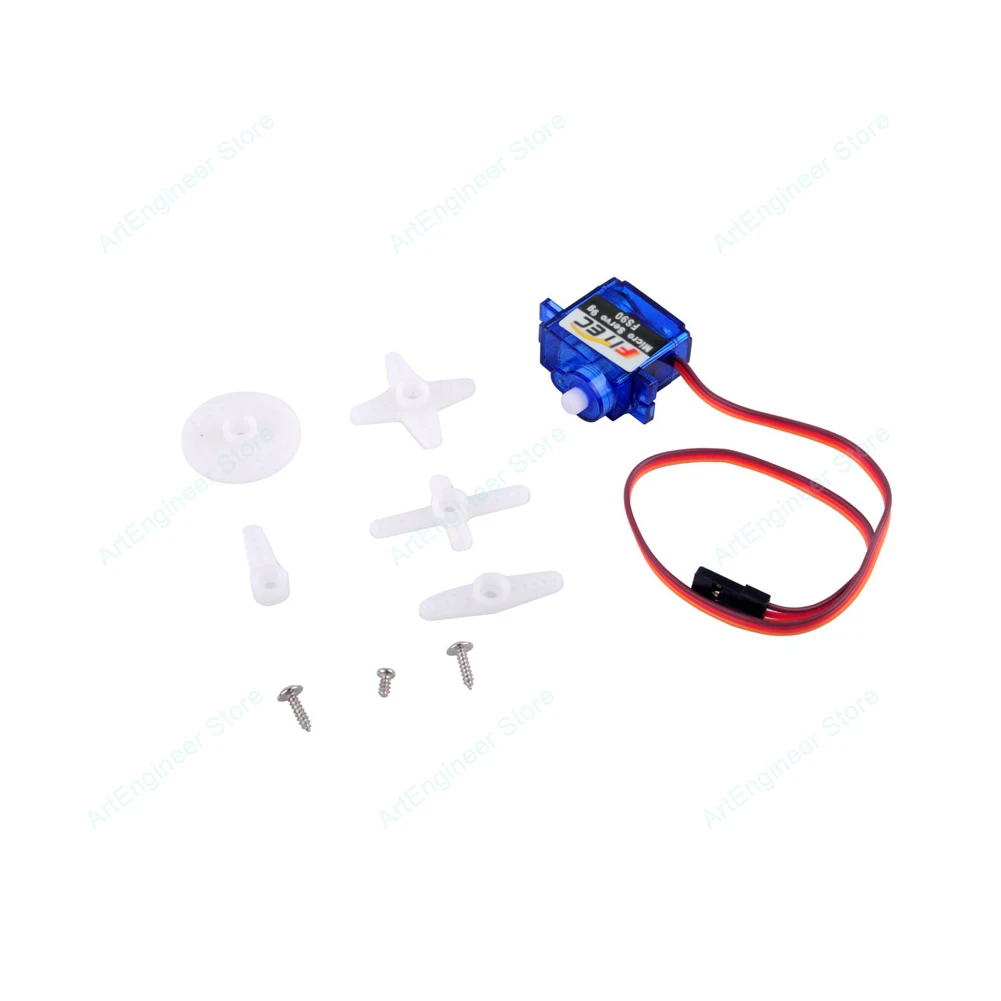 9 グラムマイクロサーボモーター Feetech FS90 4.8V 6V サーボアーム 120 度リモコンヘリコプタードローンアーム RC カー DIY ロボットおもちゃ