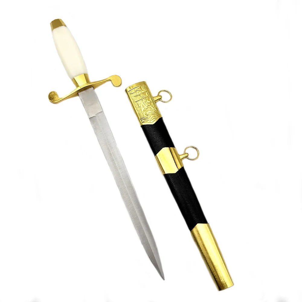 Modello di Spada Occidentale da 35cm/13.78in, Arma Decorativa di Alta Qualità per Scrivania, Ornamento da Collezione, Regalo di Compleanno per Ragazze e Ragazzi