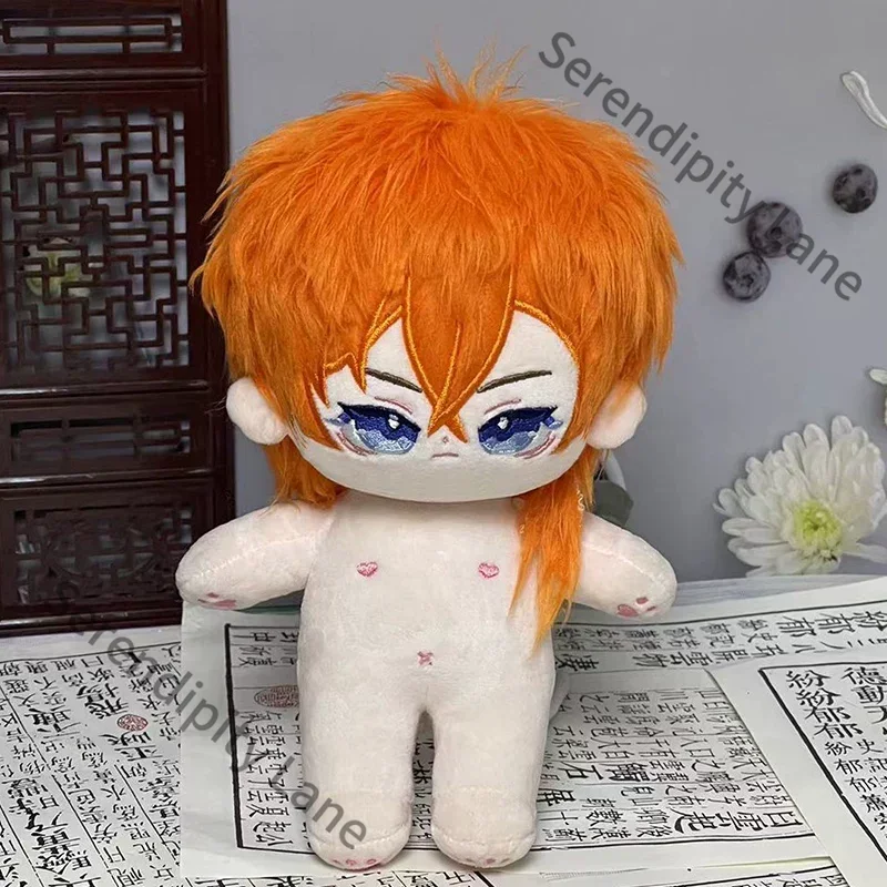 Bungo Stray Dogs Naked Cotton Moppet Nakahara Chuya Peluche de Anime de 20cm, Regalo para Colegas