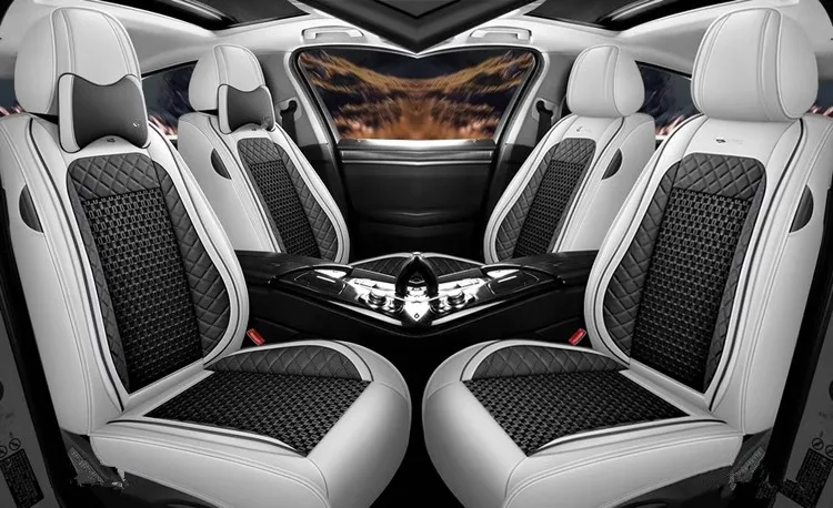 

Front and Back car seat covers for Audi Q3 2023-2011 durable breathable seat cushion Top quality eco seat case